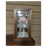 Doll cabinet with Peggy Sue doll