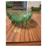 This vintage McKee & Brothers emerald green c