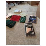 Tablecloth and towels