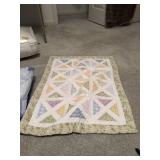 Homemade comforter and pillowcase