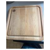 Wood cutting bowl