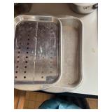 Pan and pan strainer
