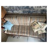 Couch and chair set with pillows