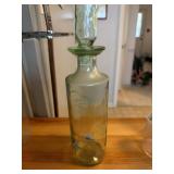 Vintage whiskey bottle