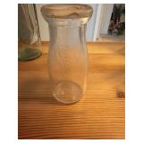 Vintage half pint bottle