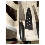 A box lot of knives
