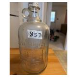 Vintage vinegar bottle