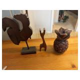Wooden figures
