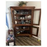 Corner China cabinet