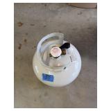 New propane tank