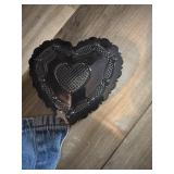 Glass candy heart