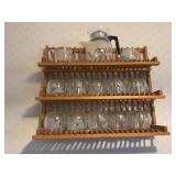These are vintage 1970s Nescafï¿½ glass mugs