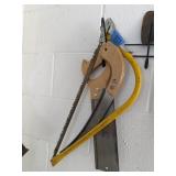 Three hands saws