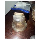 Piggy glass bank