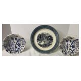 Pie Plate and 2 bowls
