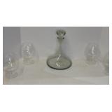 Brandy Glasses and Decanter