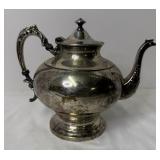 Silverplate tea pot