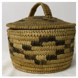 Native grass basket