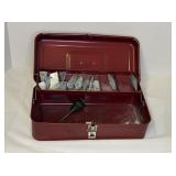 Tackle Box with lead weights
