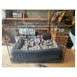 Metal Wire Dog Crate with Cushion Insert