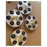 Four Chevrolet Wheel Center Caps