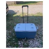 Rubbermaid Wheeled Cooler With Drain Plug