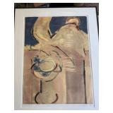 Framed 1996 Abstract Print by Artist Seurat