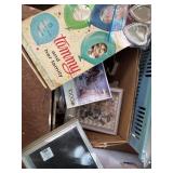 Items Including Paper Dolls, Frames, and Puzzles