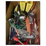 Box of Kitchen Utensils and Tools