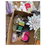 Household Items in a Cardboard Box
