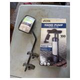 Victor Hand Pump and Rearview Mirror Set