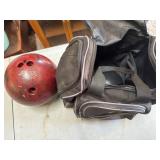 Ebonite Pro Executive 300 Bowling Ball With Bag