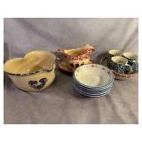 Painted Ceramic Tableware