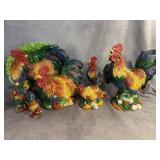 Fitz and Floyd Rooster Tableware