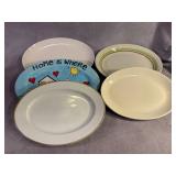 Platters - Noritake, Franciscan, Shenango