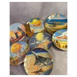 7 'Man's Dream of Flight' Collector Plates