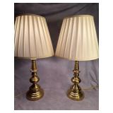 Brass Lamps by Stiffel