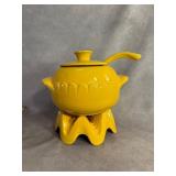 Vintage Frankoma Ceramic Casserole Warmer