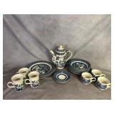 Churchill Blue Willow Pattern Dinnerware Set