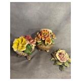 Capodimonte Floral Figurines plus