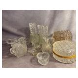 Pressed and Cut Glass Tableware