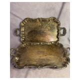 Leonard Silver-Plated Serving Trays