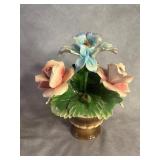 Capodimonte Floral Porcelain Arrangement
