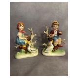 Arnart Japan Porcelain Figurines Set