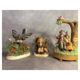 Three Porcelain Figurines