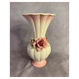 Capodimonte Floral Vase, 9.5' Tall