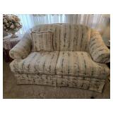 Living Room Sofa Set with Upholstered Fabric