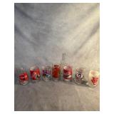 Coca-Cola and Diet Coke Glasses