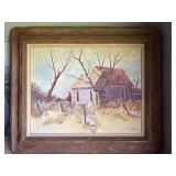 Oil Painting Signed by Jack Allred