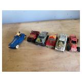 Ertl Gargamobile and 5 Matchbox Cars